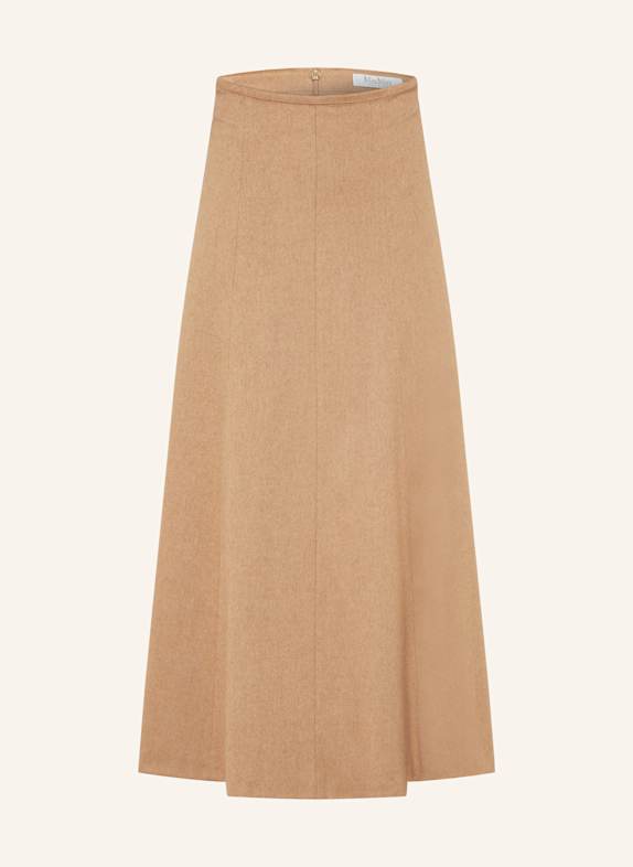Max Mara Strickrock GENEVE aus Kamelhaar CAMEL