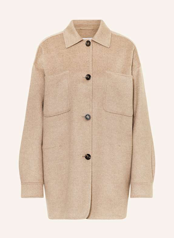 Max Mara Cabanjacke PANNO aus Cashmere BEIGE