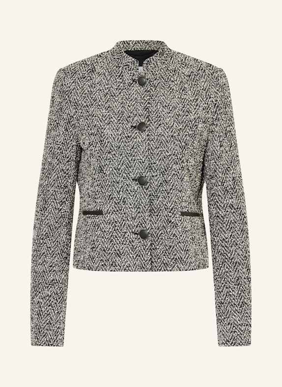 Max Mara Bouclé-Jacke DONALD SCHWARZ/ WEISS
