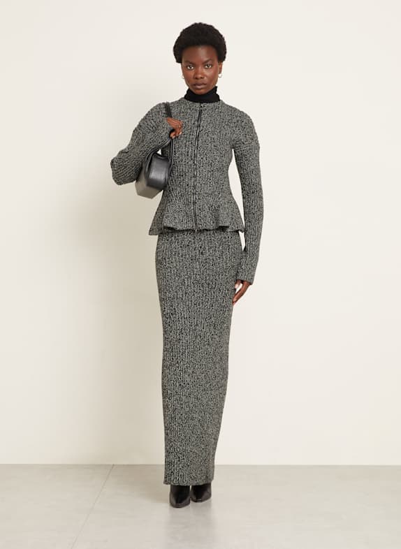 Max Mara Strickjacke KIM SCHWARZ / WEISS