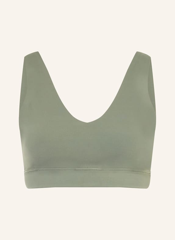 Sweaty Betty Sport-BH ULTIMATE STUDIO VOOP HELLGRÜN