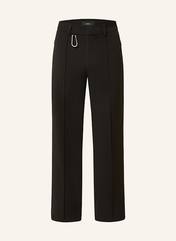 EIGHTYFIVE Chinos straight fit BLACK