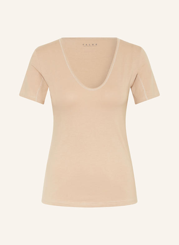 FALKE product eng 1039474 Napapijri B BOX W Crop Hoodie CAMEL