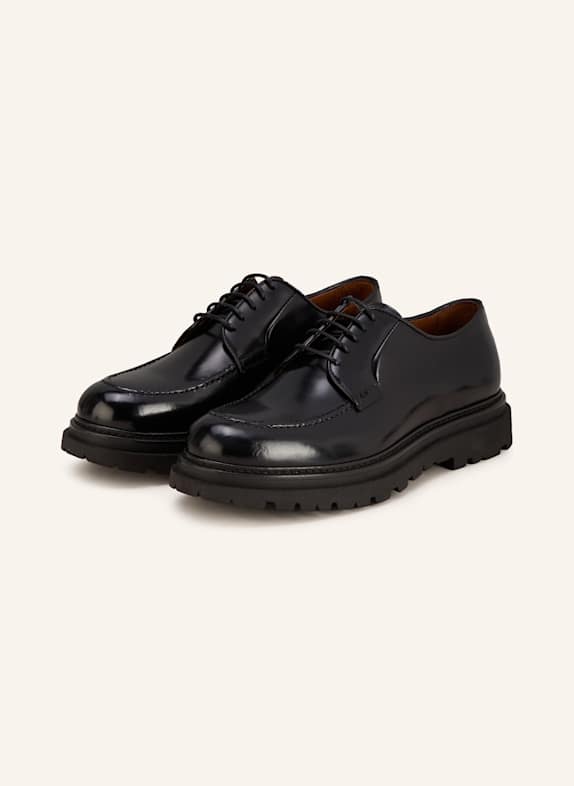 PAUL Buty sznurowane CZARNY
