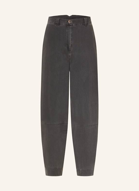 ICHI IHKATE DENIM trousers in denim look 900001255 DARK GREY
