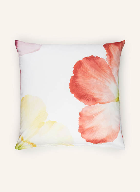 SCHLOSSBERG Kissenbezug AURORA WEISS/ ORANGE/ FUCHSIA