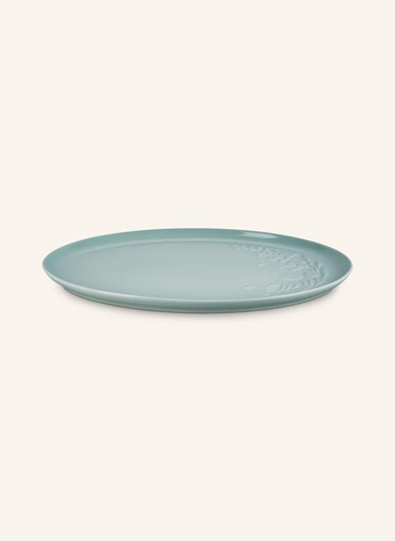 LE CREUSET Servierplatte JARDIN SEA SALT