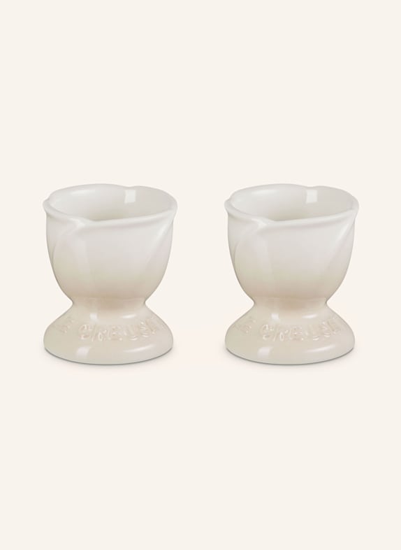 LE CREUSET 2er-Set Eierbecher JARDIN MERINGUE