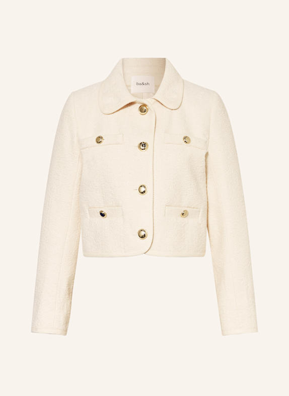 ba&sh Bouclé-Kastenjacke MEIRADITH CREME