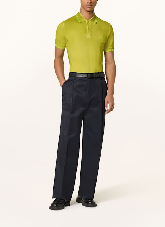 FRED PERRY Piqué-poloshirt Regular Fit LYSEGRØN