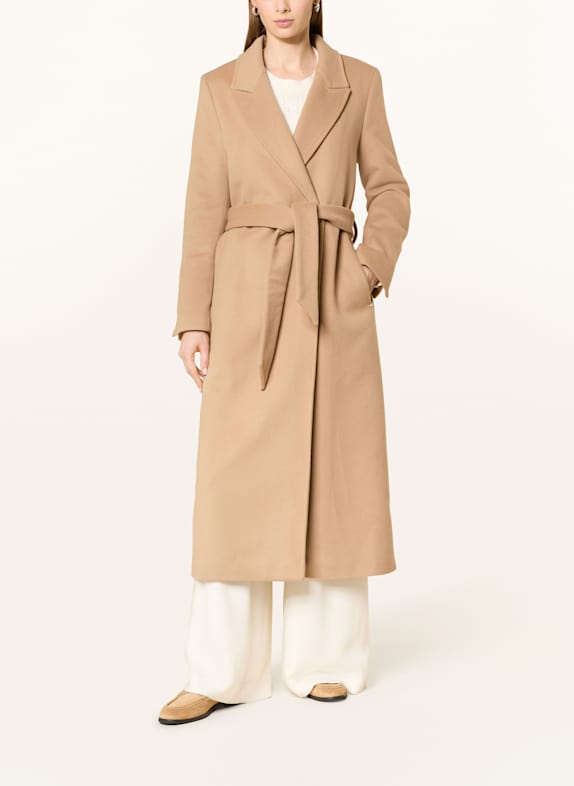 CINQUE Wollmantel CIBELLUCCI BEIGE