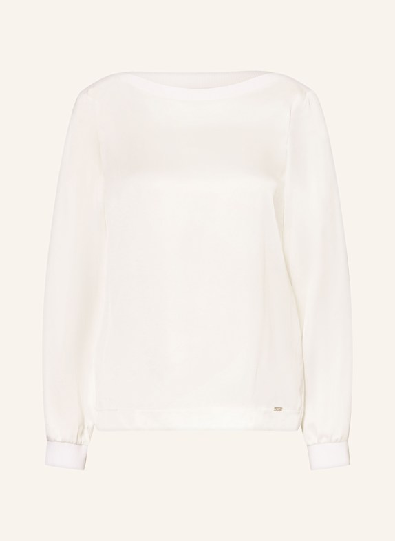 CINQUE Blusenshirt CIPALIN im Materialmix WEISS