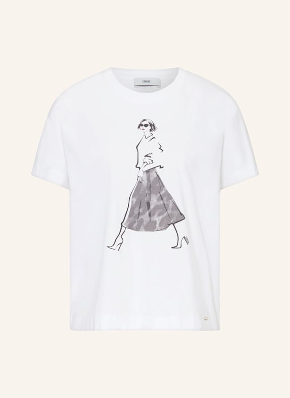 CINQUE T-Shirt CITUCI WEISS