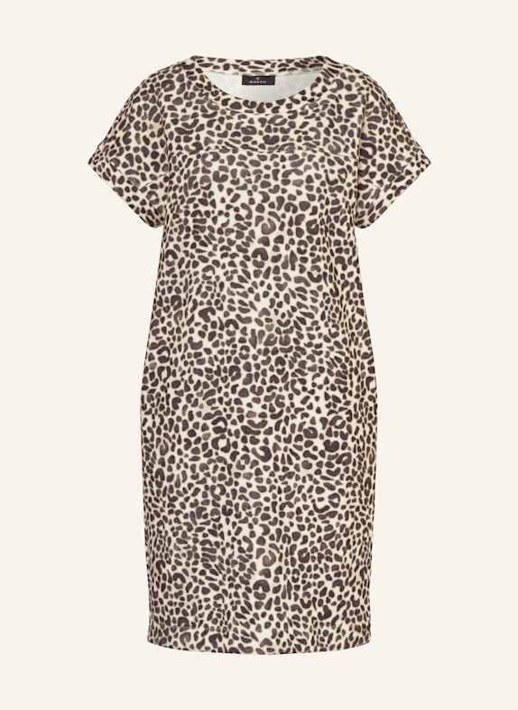 monari Jerseykleid CREME/ DUNKELBRAUN