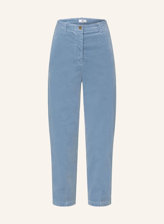 CINQUE 7/8-Hose CISLYA aus Samt HELLBLAU