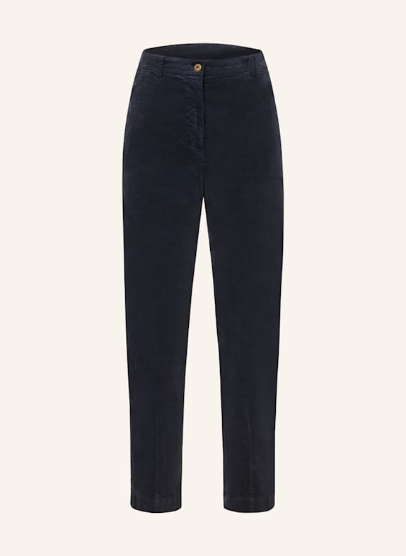 CINQUE 7/8-Hose CISLYA aus Samt DUNKELBLAU