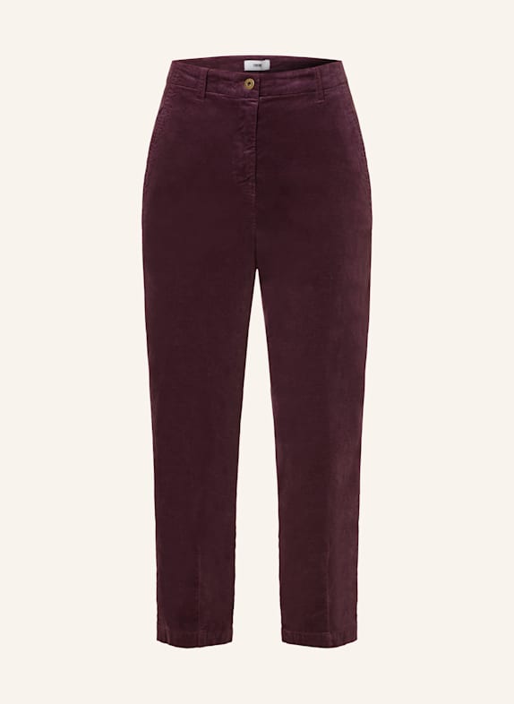CINQUE 7/8-Hose CISLYA aus Samt FUCHSIA