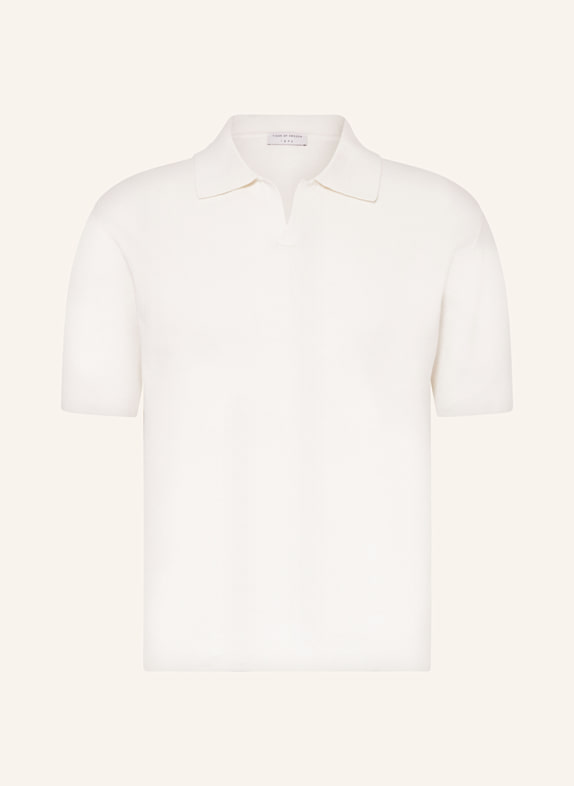 TIGER OF SWEDEN Strick-Poloshirt MAELON ECRU