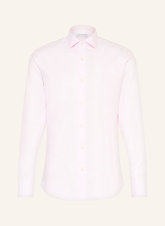 TIGER OF SWEDEN Koszula ADLEY C slim fit JASNORÓŻOWY