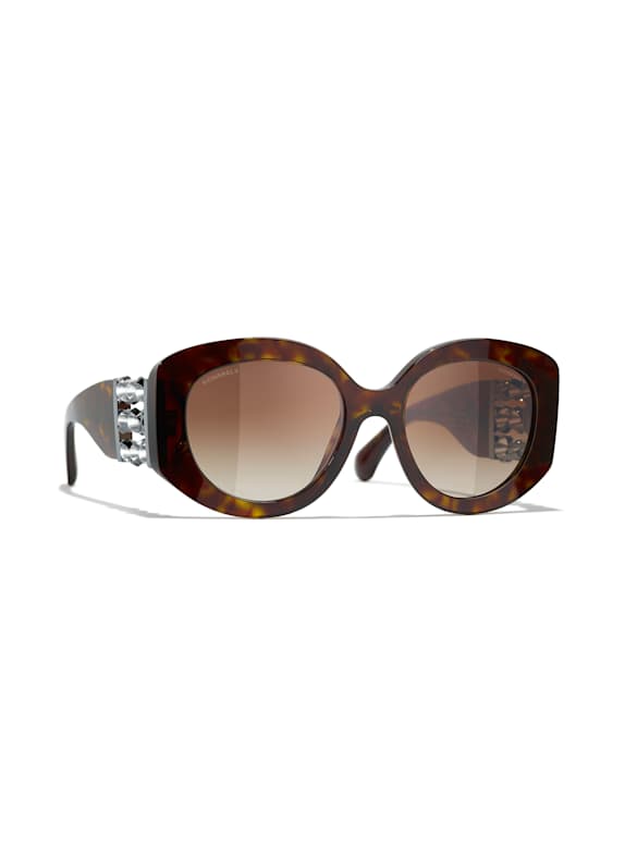 CHANEL Runde Sonnenbrille C714S5 - HAVANA/ BRAUN