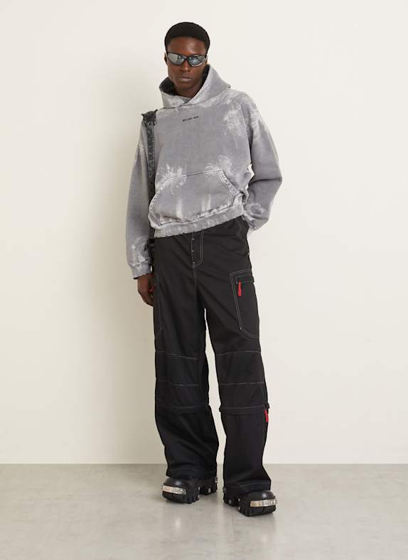 BALENCIAGA Pantalon cargo coupe extra slim NOIR