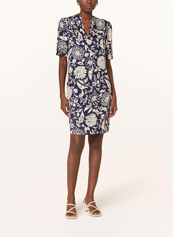 HOBBS Kleid LUCILLE DUNKELBLAU/ CREME
