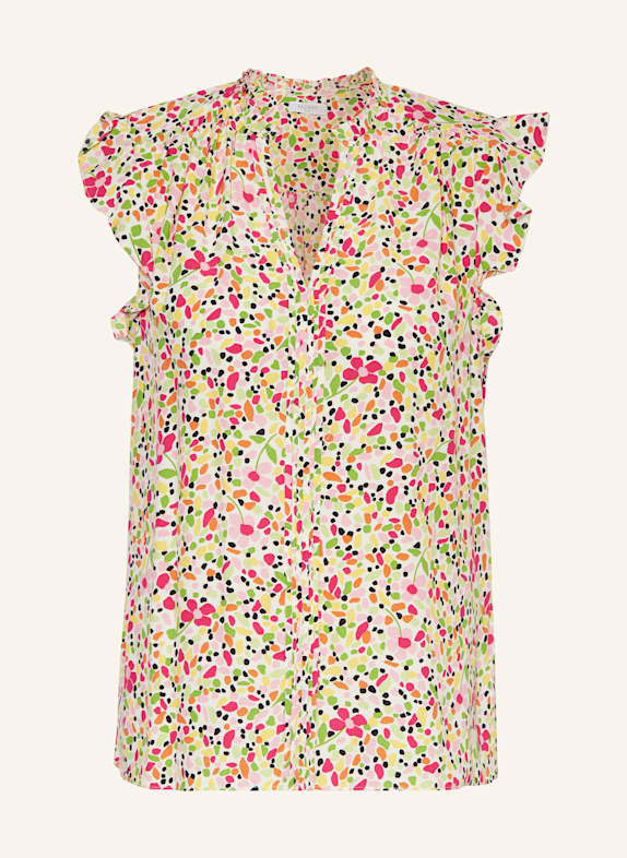 HOBBS Blusentop LETITA GRÜN/ GELB/ PINK