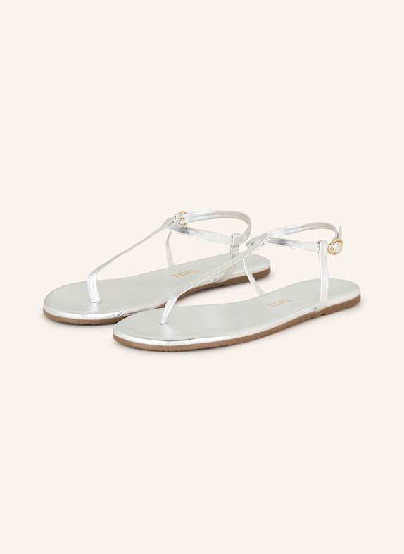 TKEES MARIANA flip flops SILVER