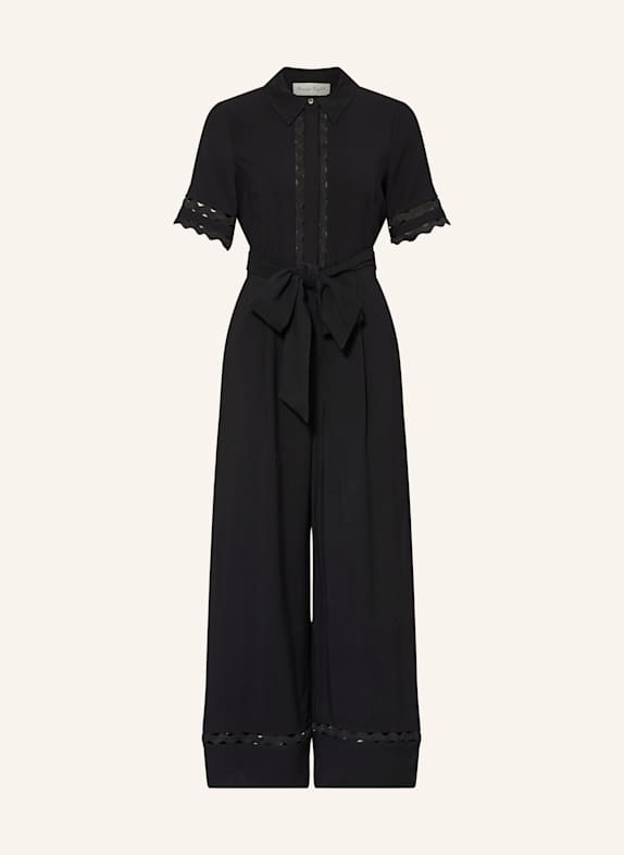 Phase Eight BLOOMFIELD jumpsuit with cut-outs BLACK