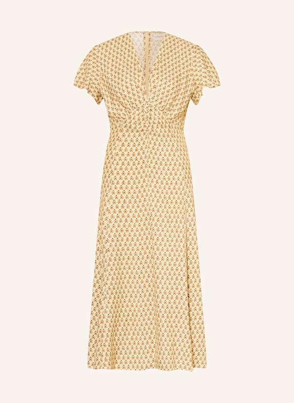 CLAUDIE PIERLOT Kleid BEIGE/ GRÜN