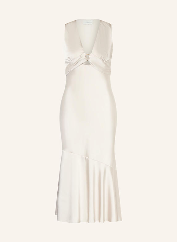 CLAUDIE PIERLOT Kleid mit Cut-out CREME