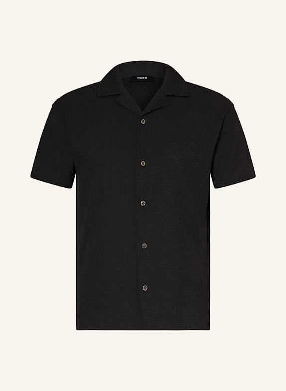 REISS Resorthemd HUNT Comfort Fit SCHWARZ
