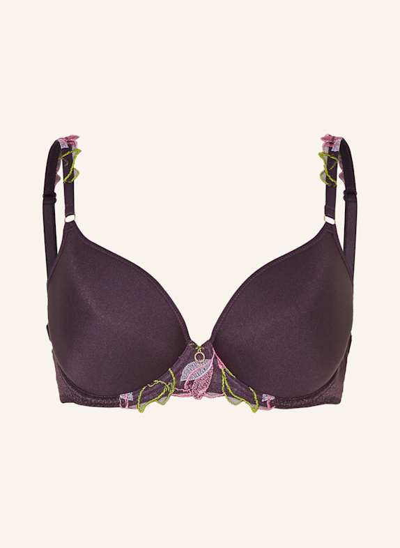 MARIE JO Spacer bra LOISH DARK PURPLE/ PINK/ LIGHT GREEN
