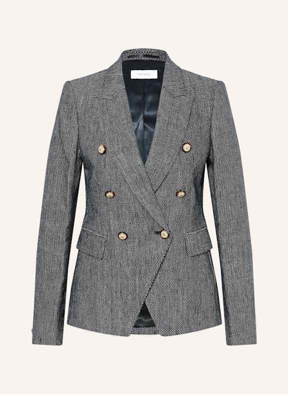 REISS Leinenblazer DUNKELBLAU
