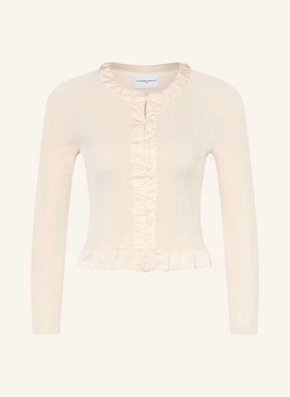 CLAUDIE PIERLOT Strickjacke MISTACHE ECRU