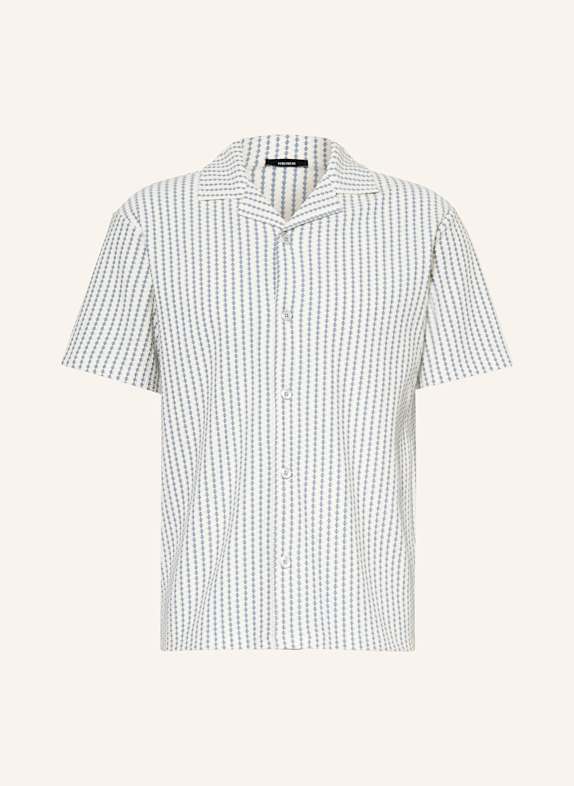 REISS Resorthemd TOWER Comfort Fit WEISS/ HELLBLAU