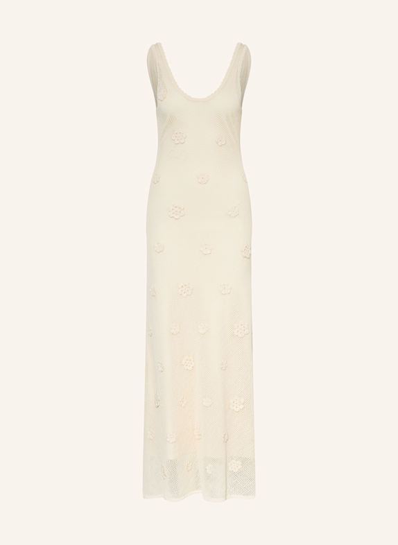 SANDRO Häkelkleid ECRU