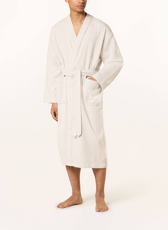 en VOGUE Unisex-badekåbe ECRU