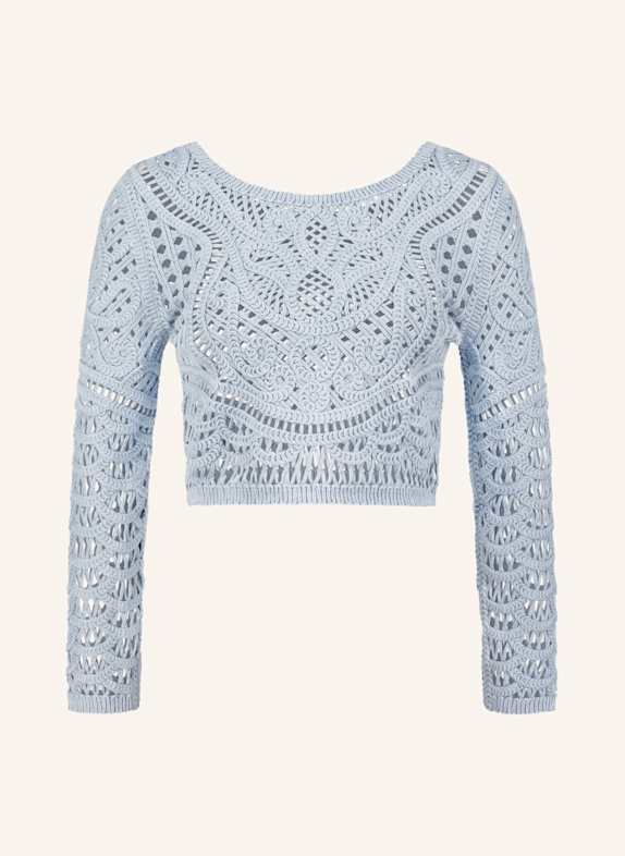 ba&sh Strickjacke MARC HELLBLAU