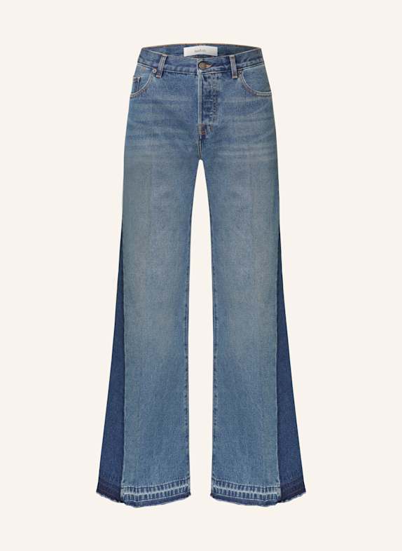 ba&sh Flared Jeans VADOU BLUE LIGHTUSEDBLUE