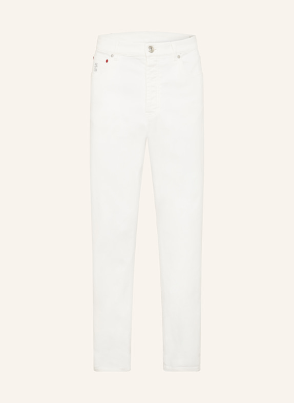 BRUNELLO CUCINELLI Jeans Slim Fit WEISS