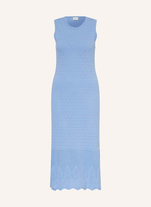 CLAUDIE PIERLOT Strickkleid HELLBLAU