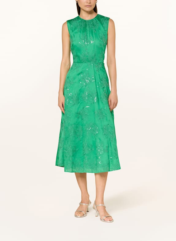HOBBS Kleid RACHEL mit Pailletten GRÜN