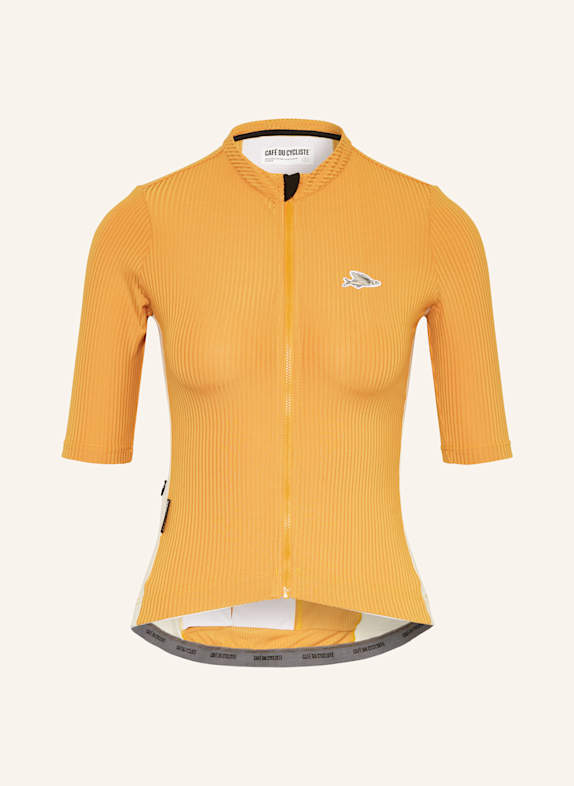 CAFÉ DU CYCLISTE Radtrikot ROMY GELB/ CREME