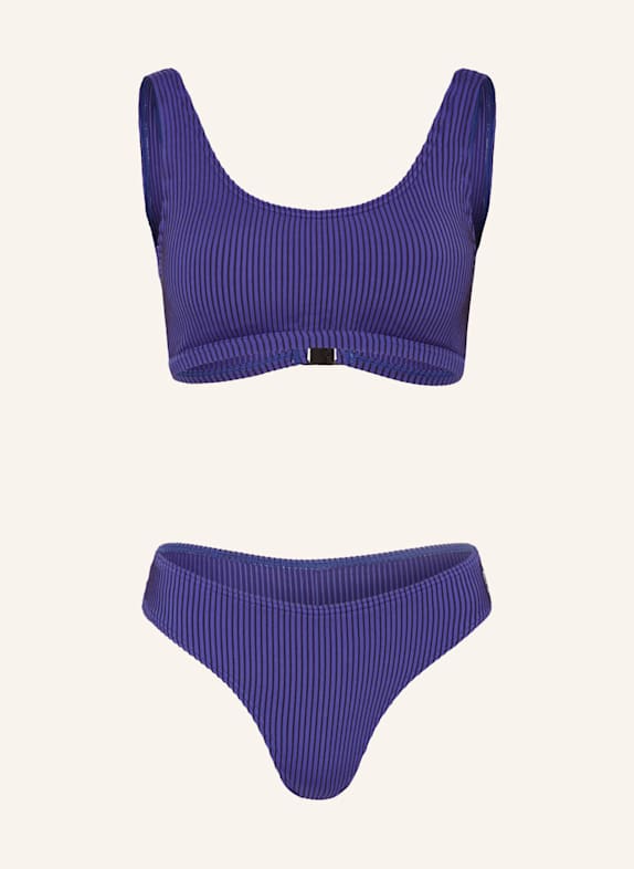 CAFÉ DU CYCLISTE Bustier-Bikini JASMIN BLAU/ DUNKELBLAU