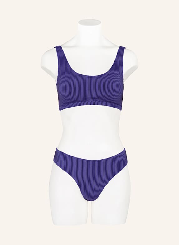 CAFÉ DU CYCLISTE Bustier bikiny JASMIN MODRÁ / TMAVĚ MODRÁ
