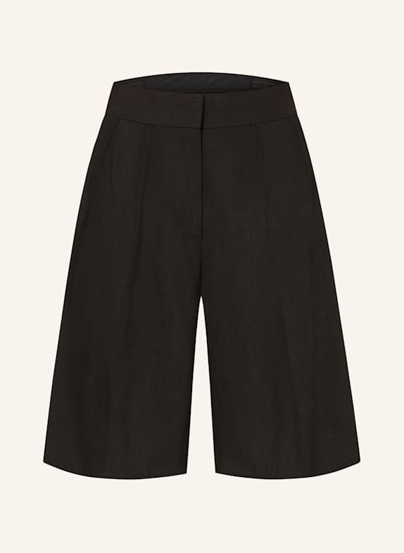 COS Bermudas with linen BLACK