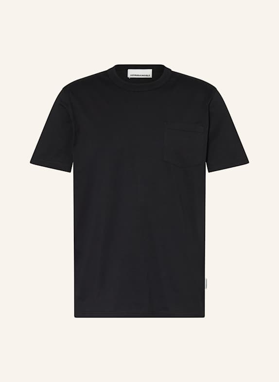 ARMEDANGELS T-Shirt MAARKOS SCHWARZ