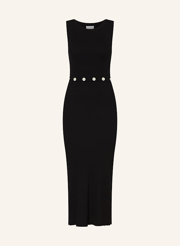 CLAUDIE PIERLOT Strickkleid MARLONE SCHWARZ