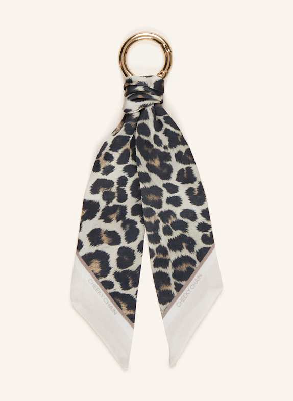 CHEEKY CHAIN MUNICH Taschenanhänger INDIE HELLBRAUN/ BRAUN/ SCHWARZ